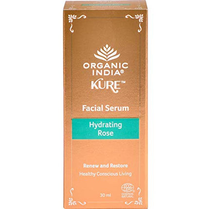 Organic India Facial Serum Hydrating Rose