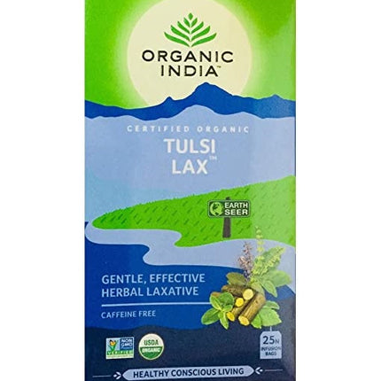 Organic India Tulsi Lax 25 Tea Bags