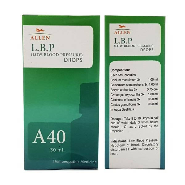 Allen Homeopathy A40 L.B.P Drops