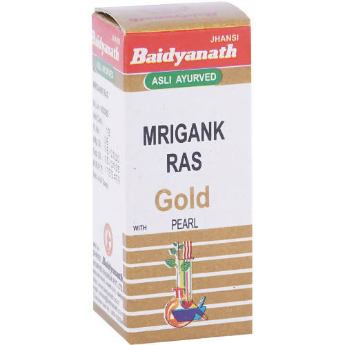Baidyanath Jhansi Mrigank Ras (With Gold & Pearl)