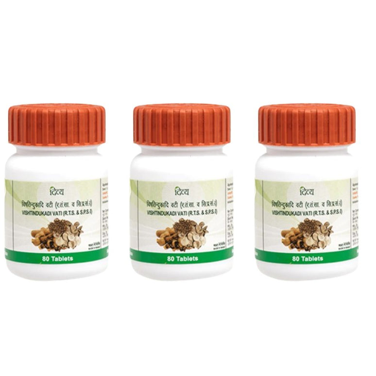 Patanjali Vishtindukadi Vati (80 Tabs)