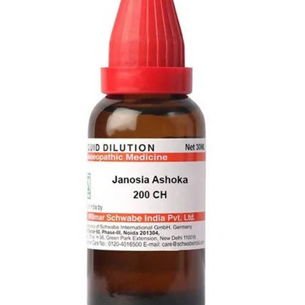 Dr. Willmar Schwabe India Janosia Ashoka Dilution