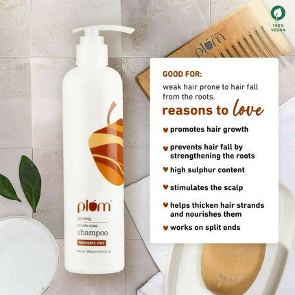 Plum Ginseng Gentle Rinse Shampoo