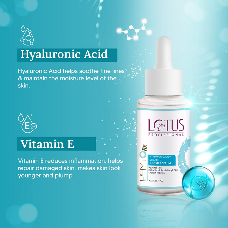 Lotus Professional Phyto Rx Hyaluronic Acid + Vitamin E Booster Serum