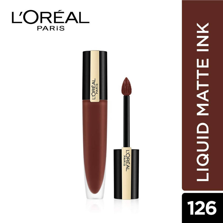 L'Oreal Paris Rouge Signature Matte Liquid Lipstick - 126 I Play