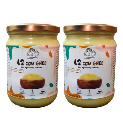 Littlecherrymom A2 Bilona Cow Ghee | Certified Pure Cow Ghee | Nutritious Organic Desi Ghee