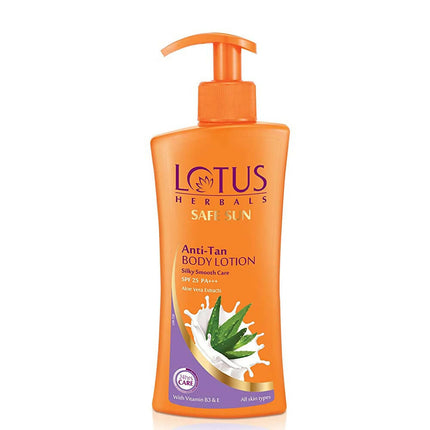 Lotus Herbals Safe Sun Anti-Tan Body Lotion SPF 25 PA+++