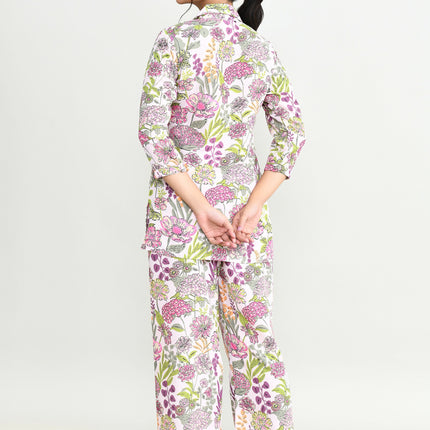 Joban Fashion Beautiful White Cotton Cod Set