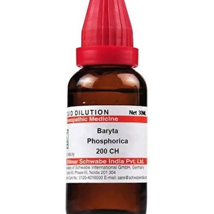 Dr. Willmar Schwabe India Baryta Phosphorica Dilution