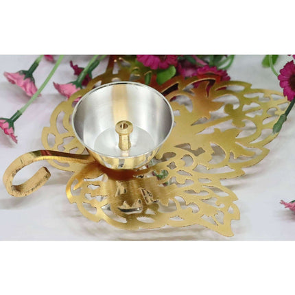Chahat Premium Living Brass Saw Leaf Deep