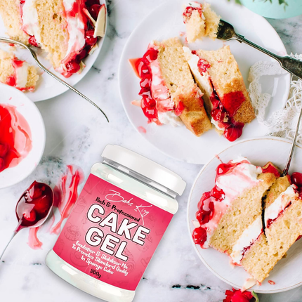 Bake King Cake Gel, Cake Sponge Improver Useful When Making Eggless Cakes