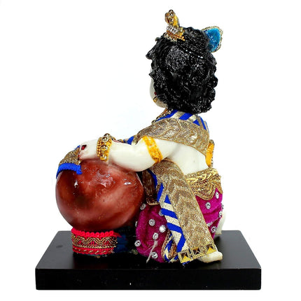 Esplanade Resin Krishna Makhan Chor Statue