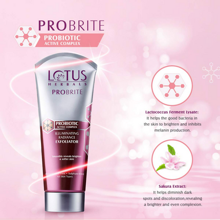 Lotus Herbals Probrite Illuminating Radiance Exfoliator