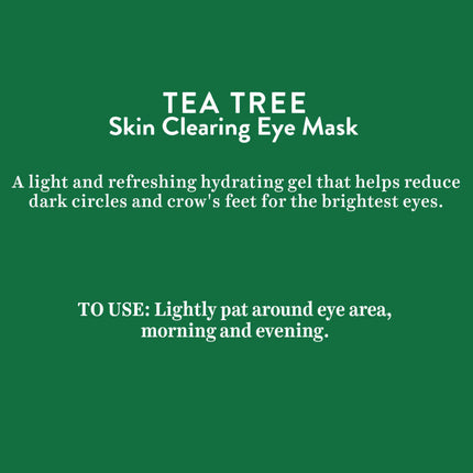 Biotique Advanced Organics Tea Tree Skin Clearing Eye Mask