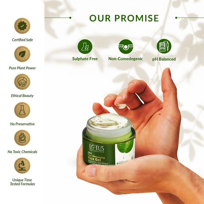 Lotus Botanicals Cica Pore Minimizing Face Gel