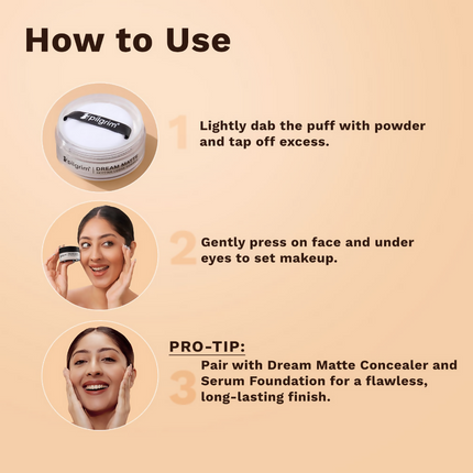 Pilgrim Pore Blurring Airbrush Finish Loose Powder - Banana