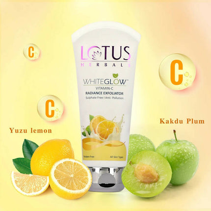 Lotus Herbals WhiteGlow Vitamin-C Radiance Exfoliator