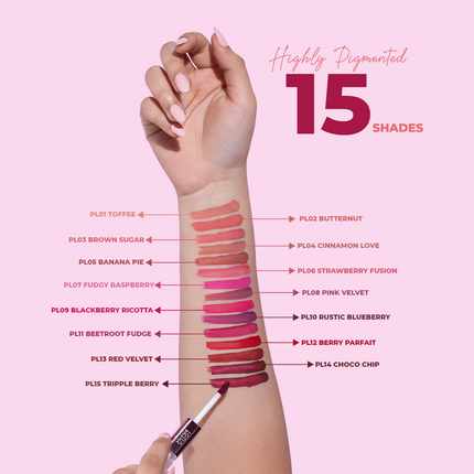 Lotus Make Up Proedit Prep And Swipe Lip Color - PL01 Toffee