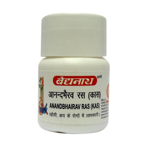Baidyanath Jhansi Anandbhairav Ras (Kas) Tablets