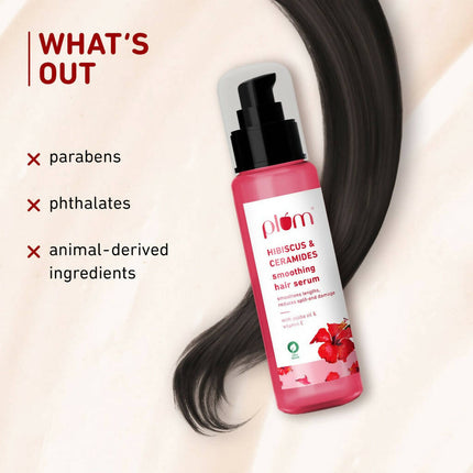 Plum Hibiscus & Ceramides Smoothing Hair Serum