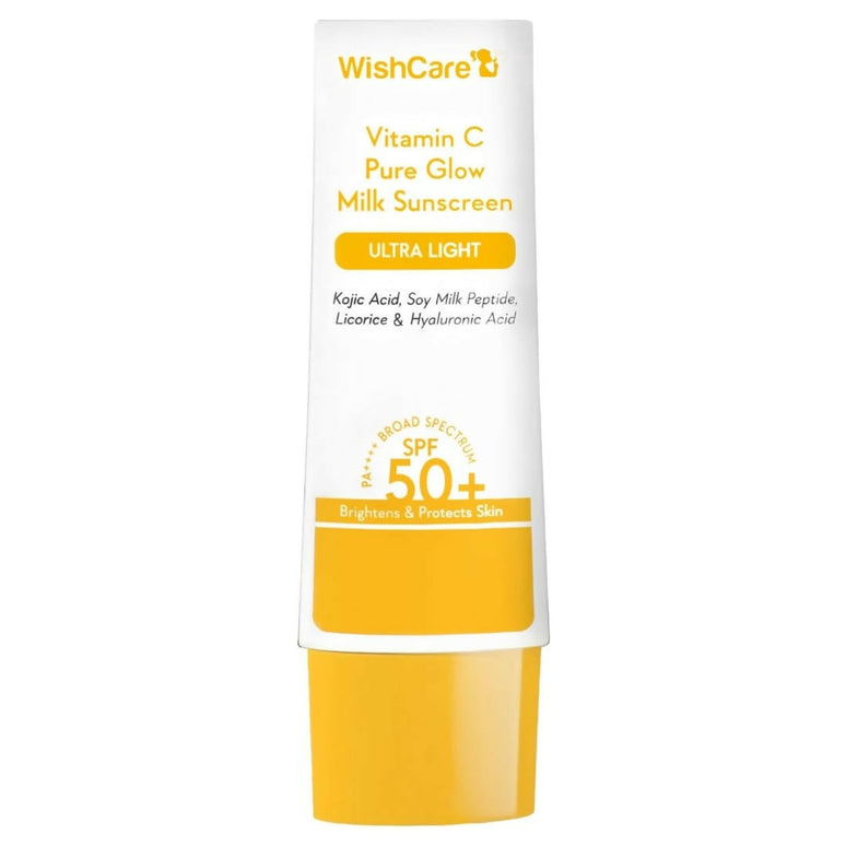 Wishcare Vitamin C Pure Glow Milk Sunscreen SPF 50