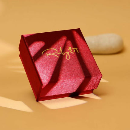 Antique Finish Crystal Necklace - Ruby Raang