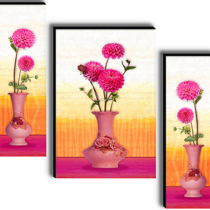 Tehzeeb Creations Set Of 3 Digital Wall Painting