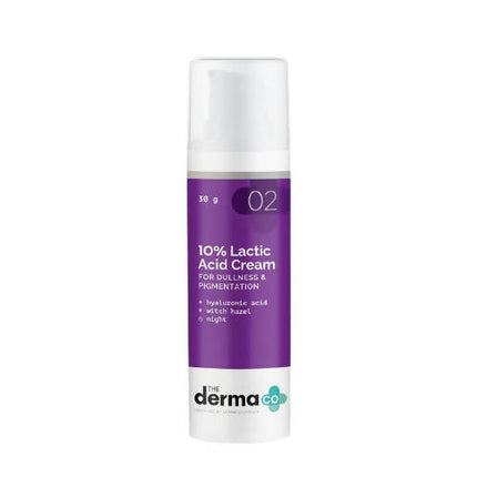 The Derma Co 10% Lactic Acid Face Cream for Skin Dullness & Pigmentation