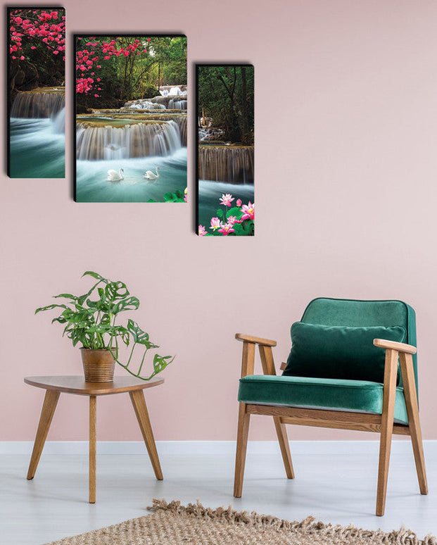 Tehzeeb Creations Set Of 3 Digital Wall Painting