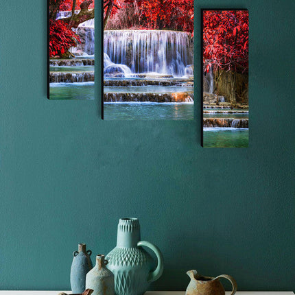 Tehzeeb Creations Set Of 3 Digital Wall Painting