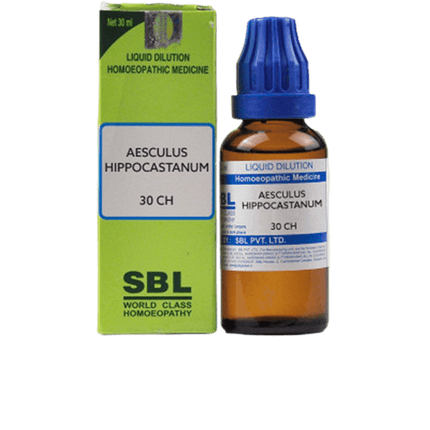 SBL Homeopathy Aesculus Hippocastanum Dilution