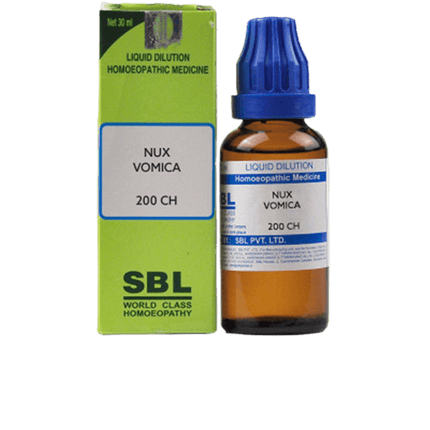 SBL Homeopathy Nux Vomica Dilution