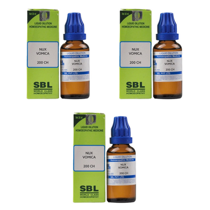 SBL Homeopathy Nux Vomica Dilution