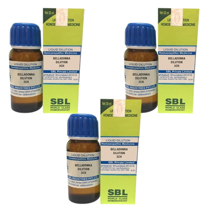 SBL Homeopathy Belladonna Dilution