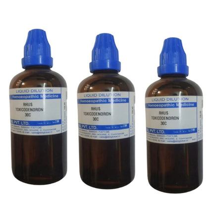 SBL Homeopathy Rhus Toxicodendron Dilution