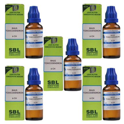 SBL Homeopathy Rhus Toxicodendron Dilution