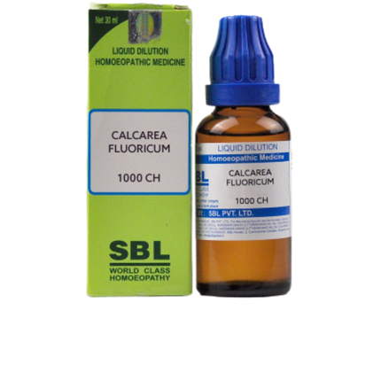 SBL Homeopathy Calcarea Fluoricum Dilution