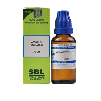 SBL Homeopathy Astacus Fluviatilis Dilution