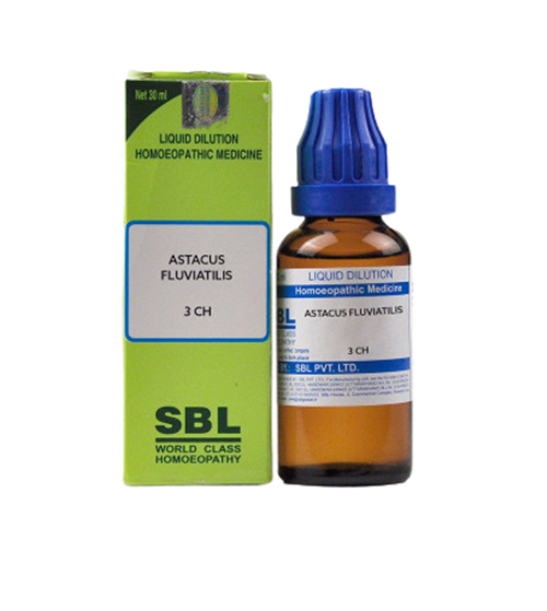 SBL Homeopathy Astacus Fluviatilis Dilution
