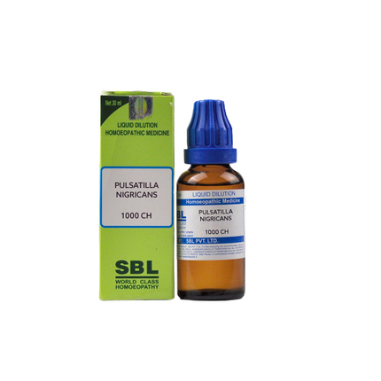 SBL Homeopathy Pulsatilla Nigricans Dilution