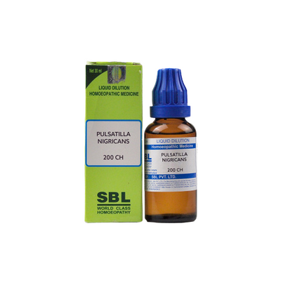 SBL Homeopathy Pulsatilla Nigricans Dilution