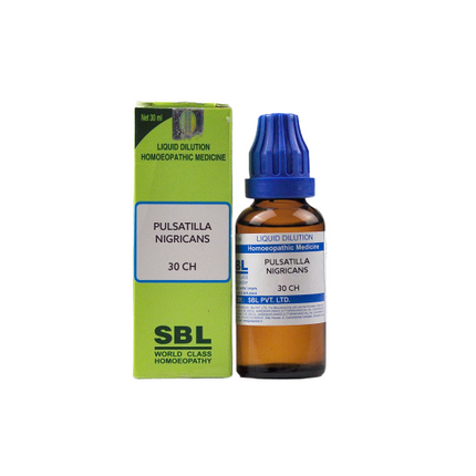SBL Homeopathy Pulsatilla Nigricans Dilution