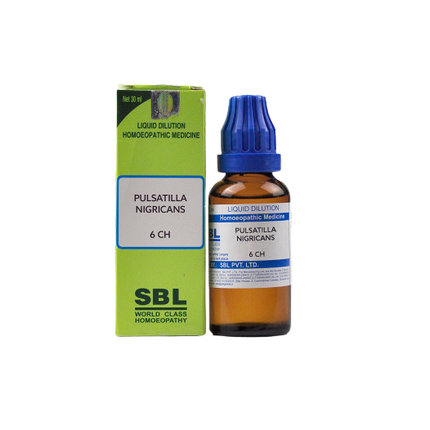SBL Homeopathy Pulsatilla Nigricans Dilution