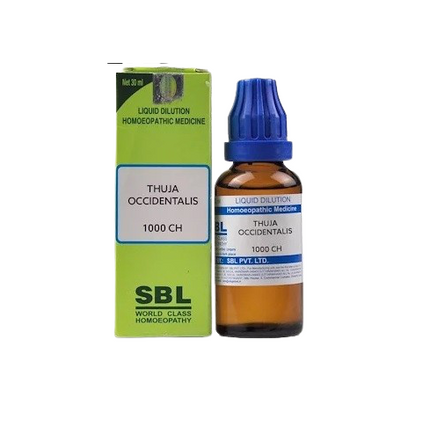 SBL Homeopathy Thuja Occidentalis Dilution