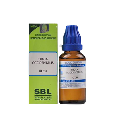 SBL Homeopathy Thuja Occidentalis Dilution