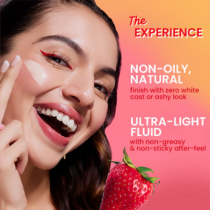 Dot & Key Strawberry Dew Tinted Sunscreen SPF 50+ PA++++ - 02 Warm Ivory