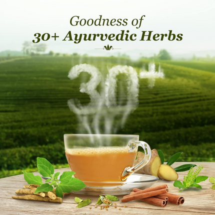 Dabur Vedic Premium Ayurvedic Herbs Black Loose Tea