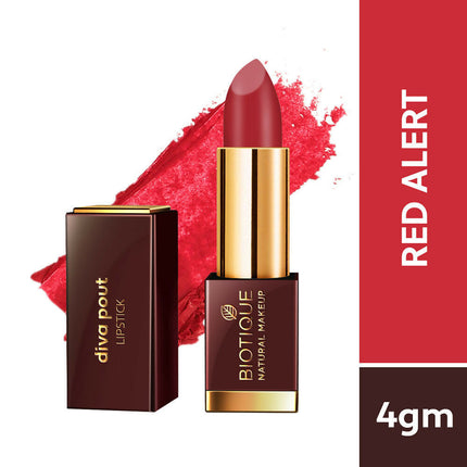 Biotique Diva Pout Lipstick - Red Alert