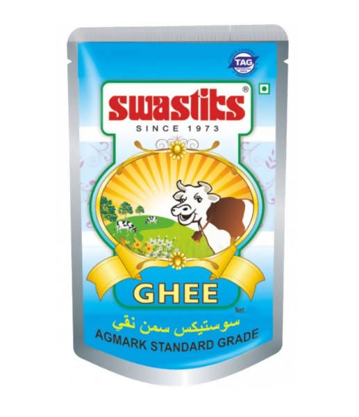 Swastiks Ghee (Clarified Butter) | Vedic Bilona Method | Churned From Curd | 100% Pure Ghee