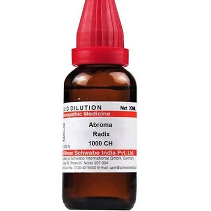 Dr. Willmar Schwabe India Abroma Radix Dilution